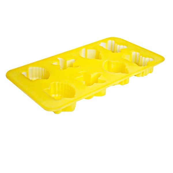 Силиконовая форма для льда шоколада желе конфет 8 фигур Ракушки 200*100*20 мм