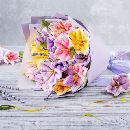 Готовая сухая смесь для приготовления Зефира Клубничная