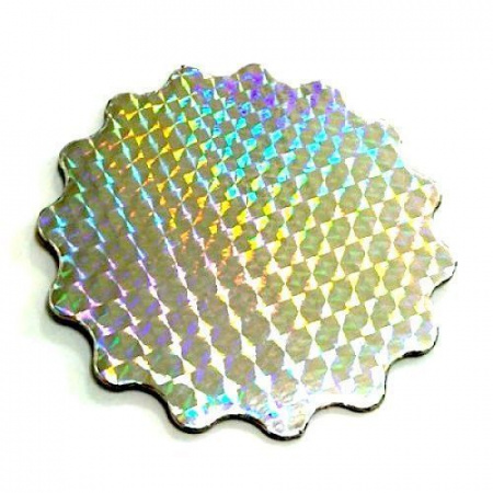 Подложка для пирожных Голограмма 1.8 мм, Ø 80 мм