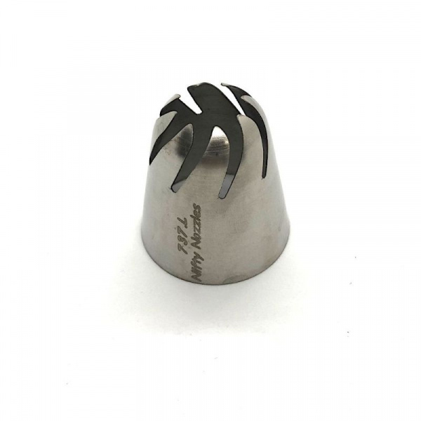 Насадка полузакрытая звезда №637, 737 | мс.Уиппи (8 лучей)