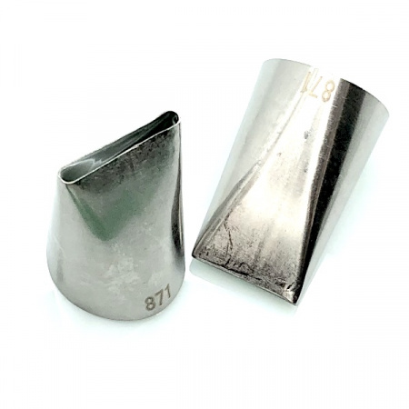 Кондитерская насадка прямой лепесток-лента 871 | ЭКОНОМ