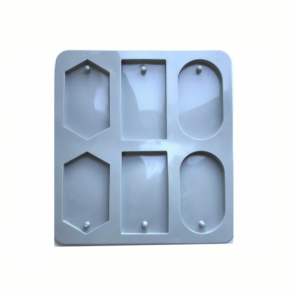 Силиконовая мини форма универсальная 220*200*10 мм (мод. geom 6-1)