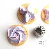 Насадка закрытая звезда №138, 338 (8 разных лучей) - Standard closed star tip #138, 338 | Frilly Girl | by Tulip Workshop
