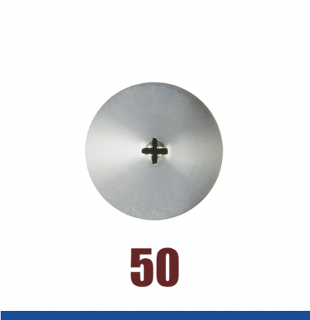 Кондитерская насадка закрытая звезда 50 Tulip™ малый размер (Ø 3.6 мм, 4 луча)