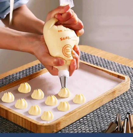 Кондитерские мешки 45 см большой размер (L+), одноразовые Мастер